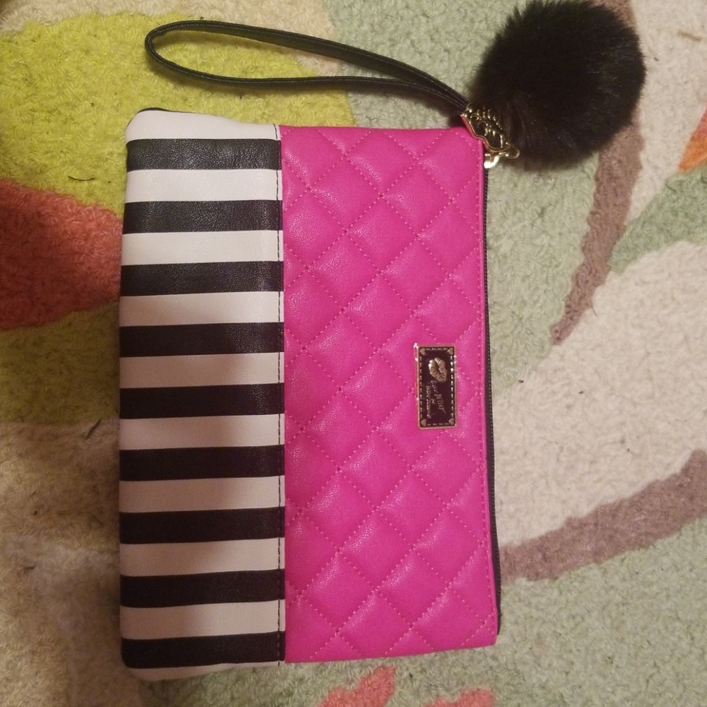 Luv Betsey by Betsey Johnson makeup/small clutch
